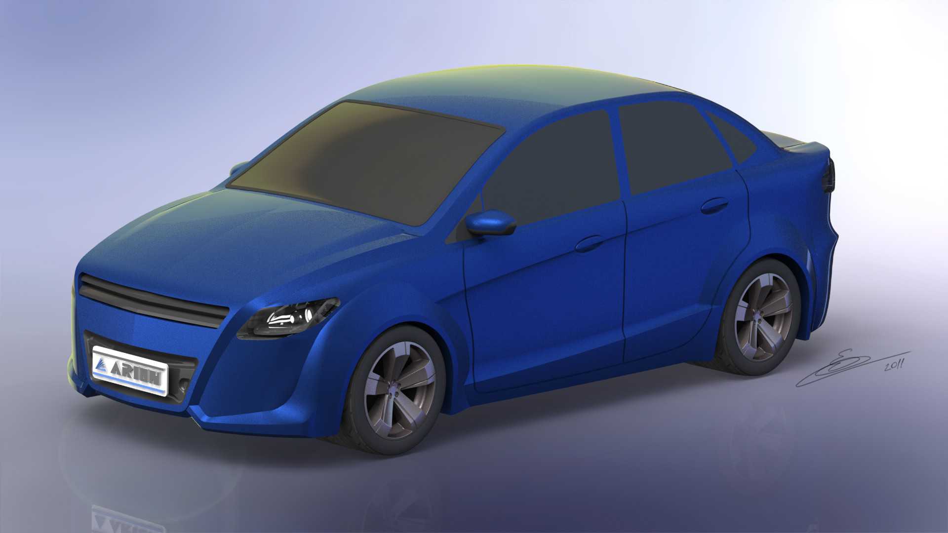 ARION Sedan-渲染