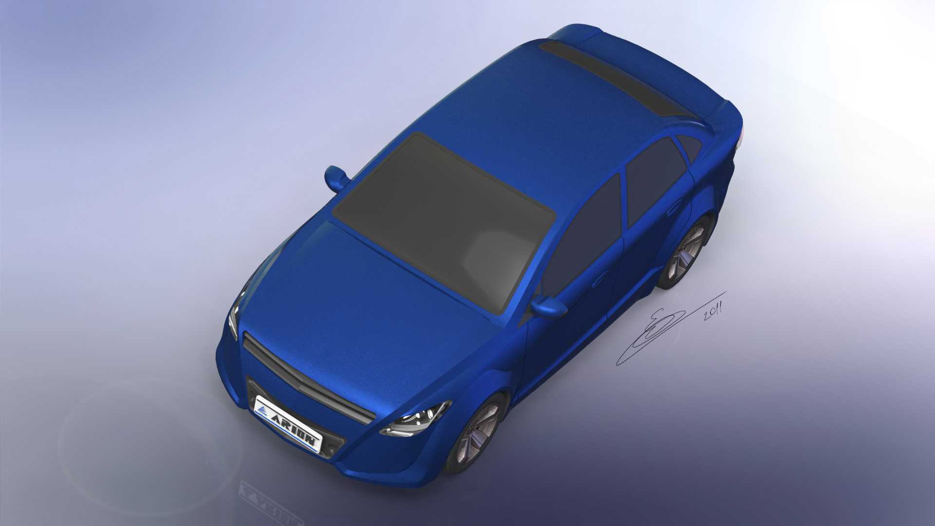 ARION Sedan-渲染
