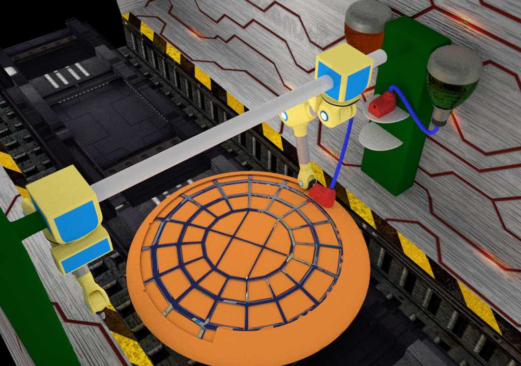 NASA挑战-3D打印过程动画