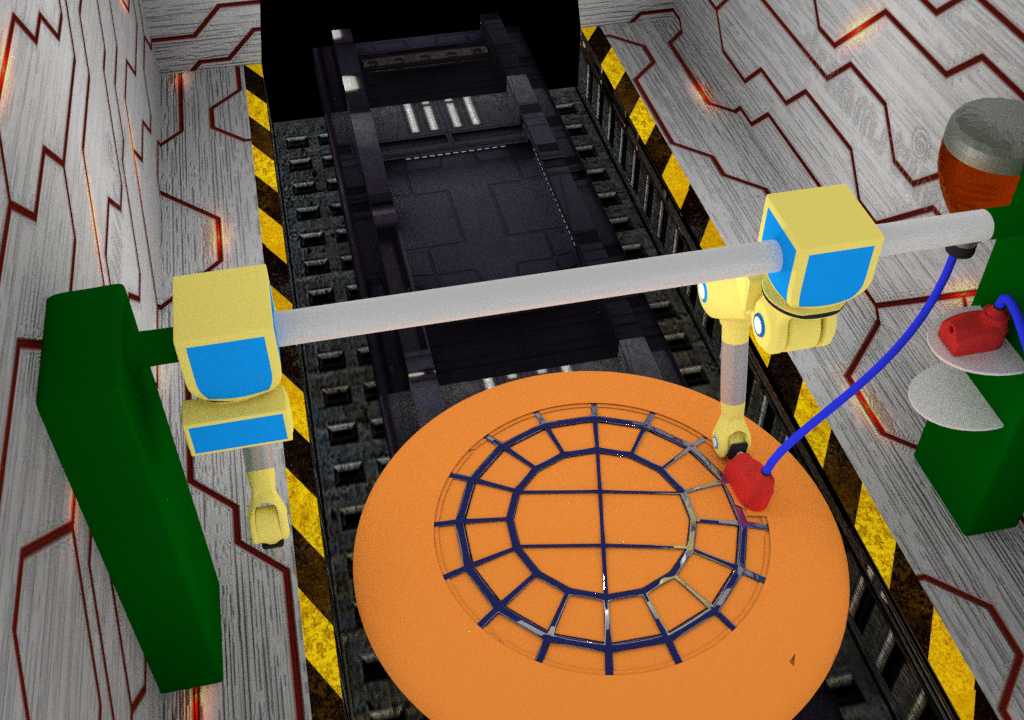 NASA挑战-3D打印过程动画
