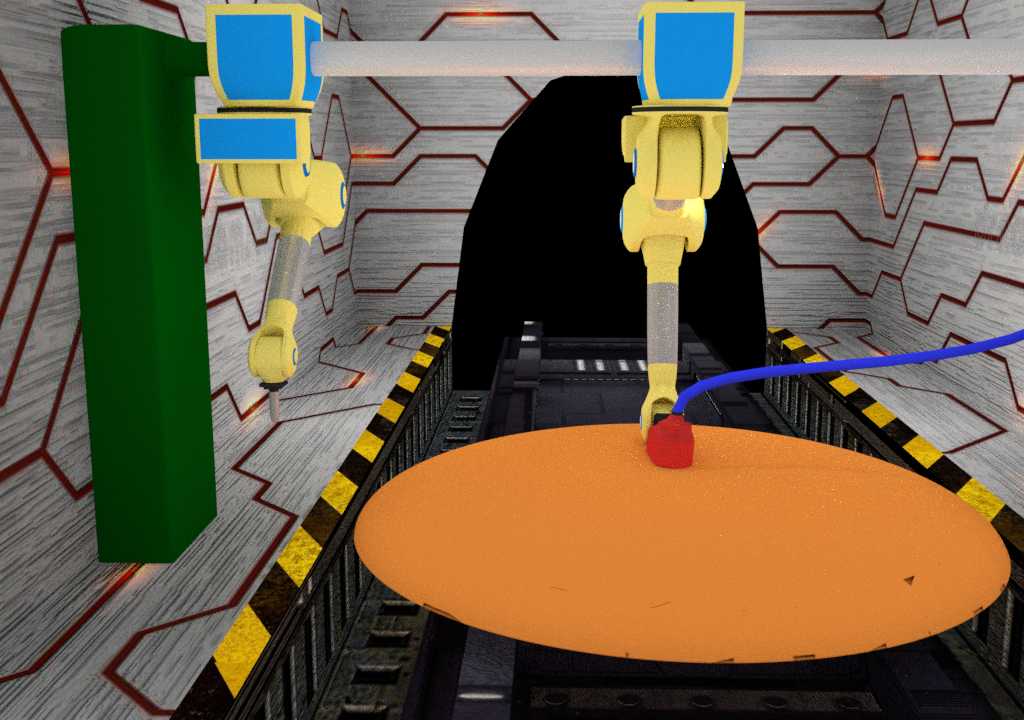 NASA挑战-3D打印过程动画