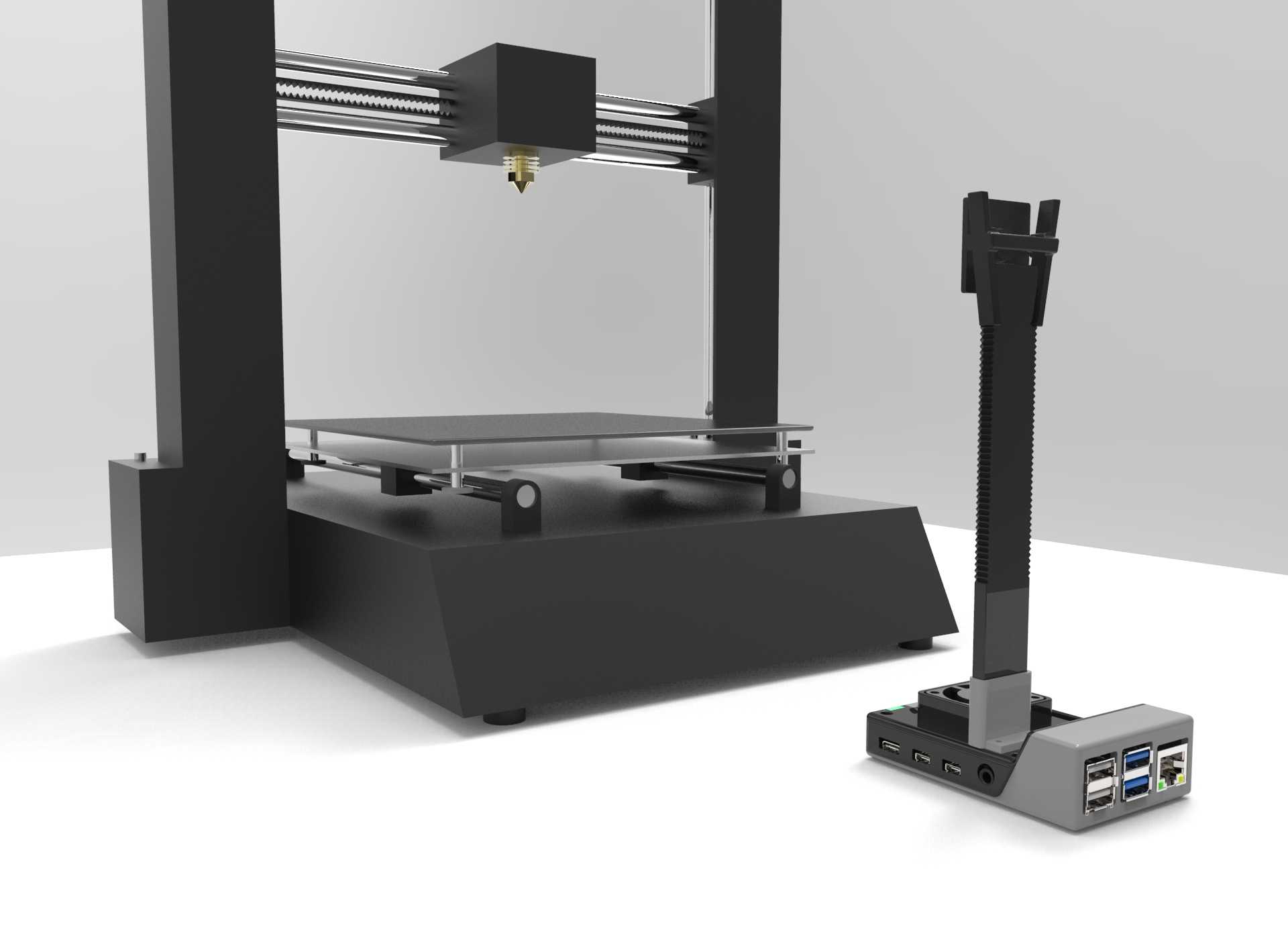 Raspberry Pi case\u Octoprint\u Pi�����