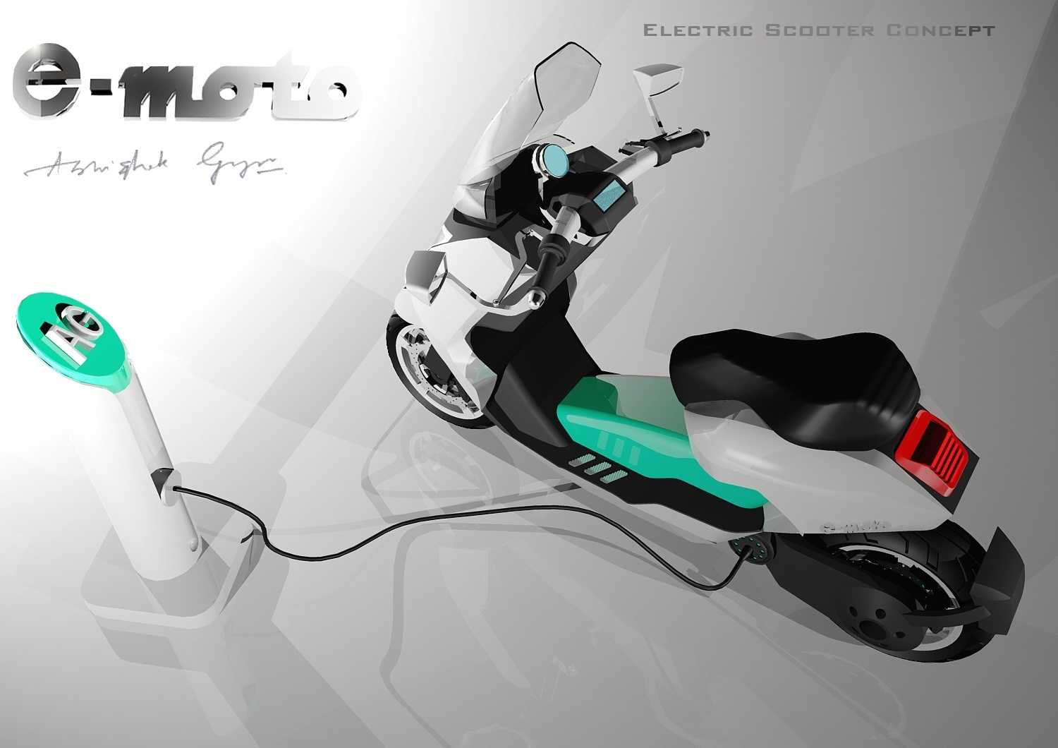 \“e-moto:女士的踏板车”