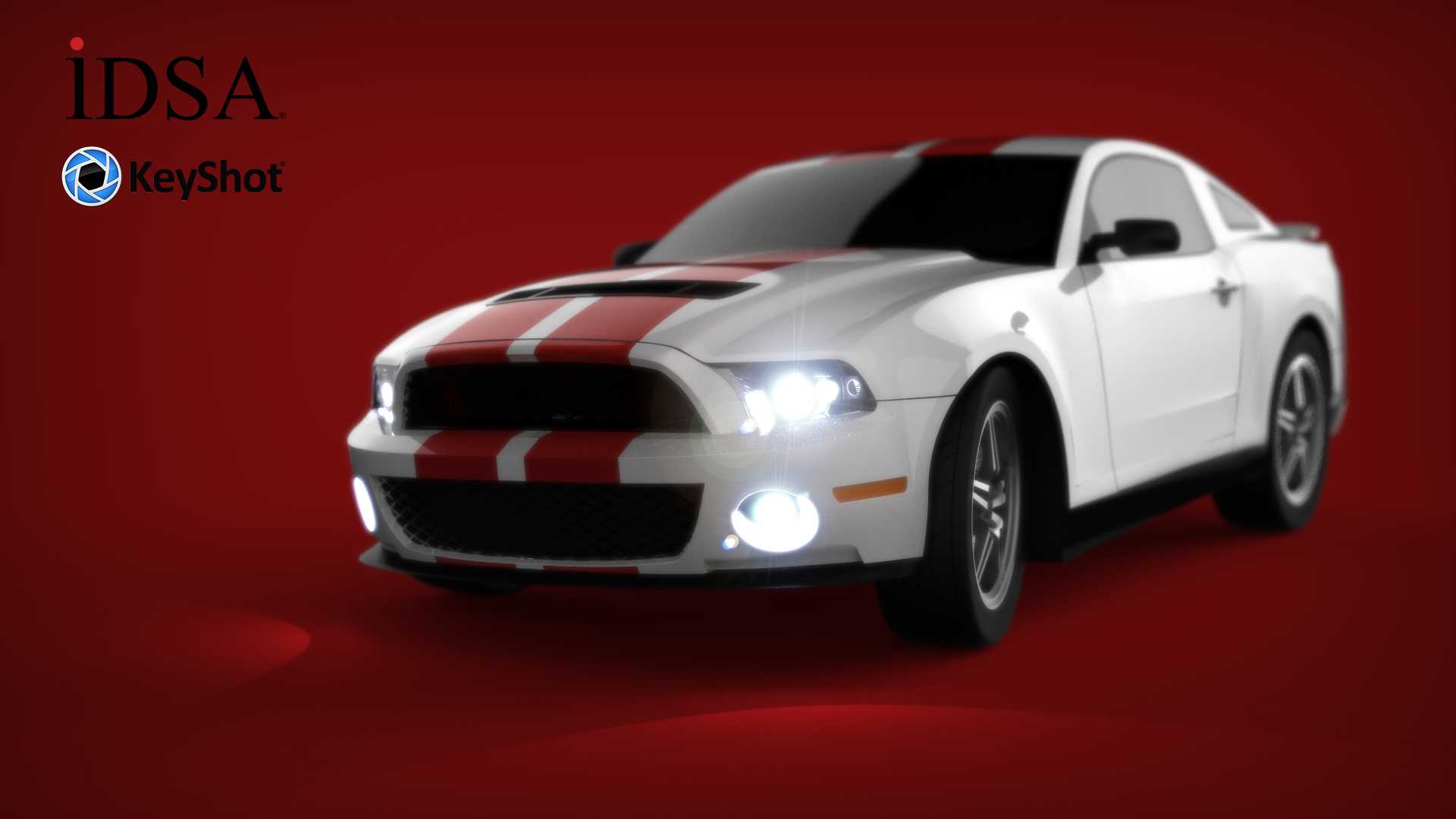 Idsa Keyshot挑战赛-福特shelby by zeljko fabijanic