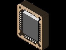 PLCC插座SMT型上的PLCC32 IC