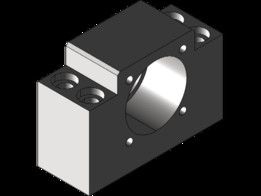 滚珠丝杠支架和盖20MM