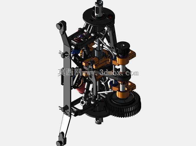RC车1:8后悬架