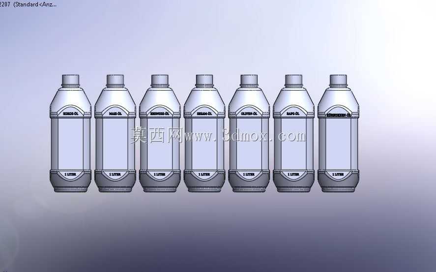 自动售货机用1公升油瓶