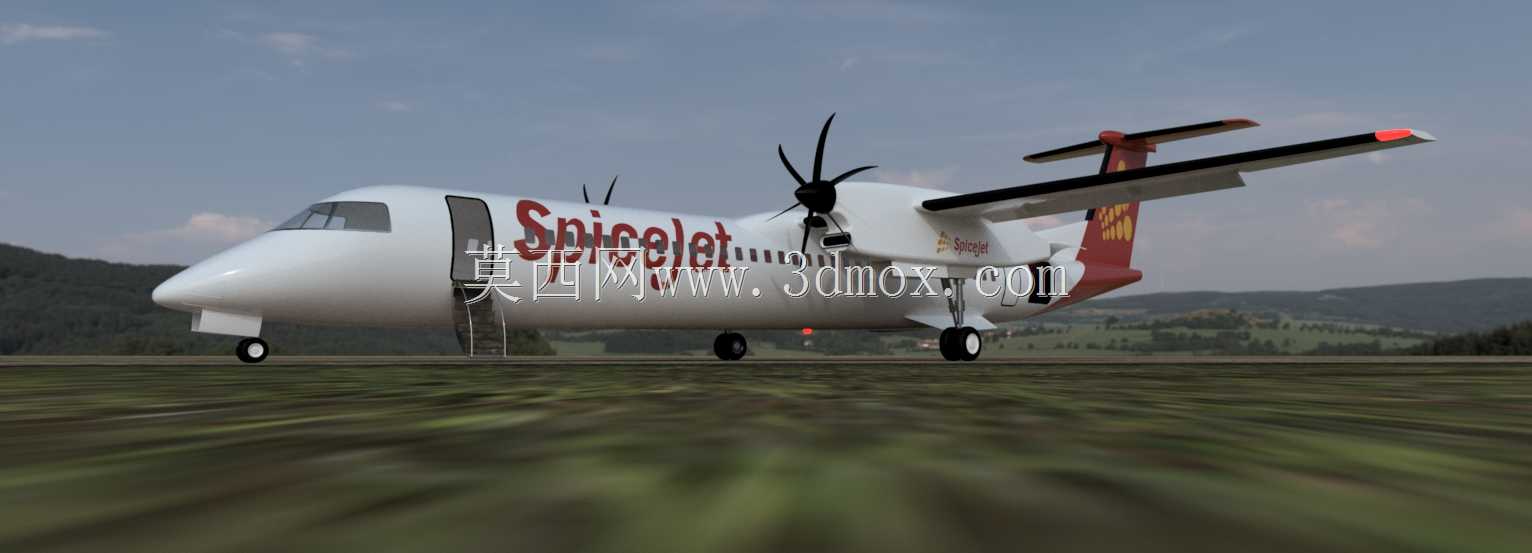 庞巴迪Dash-Q400 SpiceJet