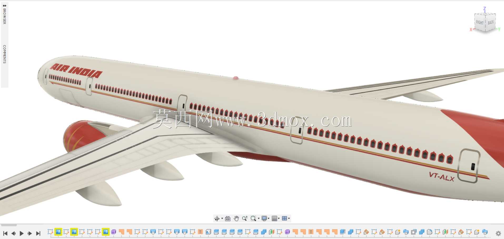 波音777-300 ER印度航空公司