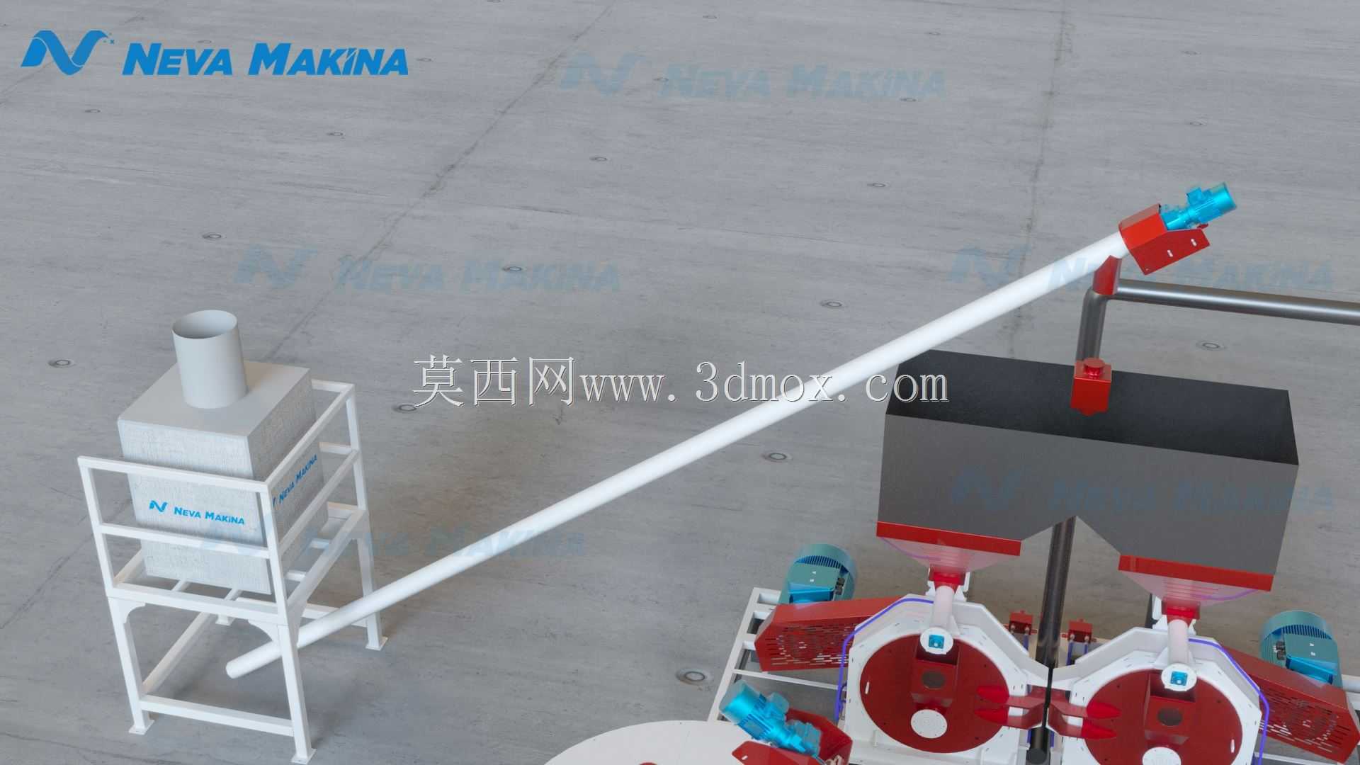 PVC微粉研磨\u0026回收厂管升降机-PVC Mikronize??ütme\u0026 Geri D?nüm Tessi Tüp Helezon