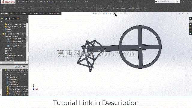 Solidworks中西奥·詹森的战车机制
