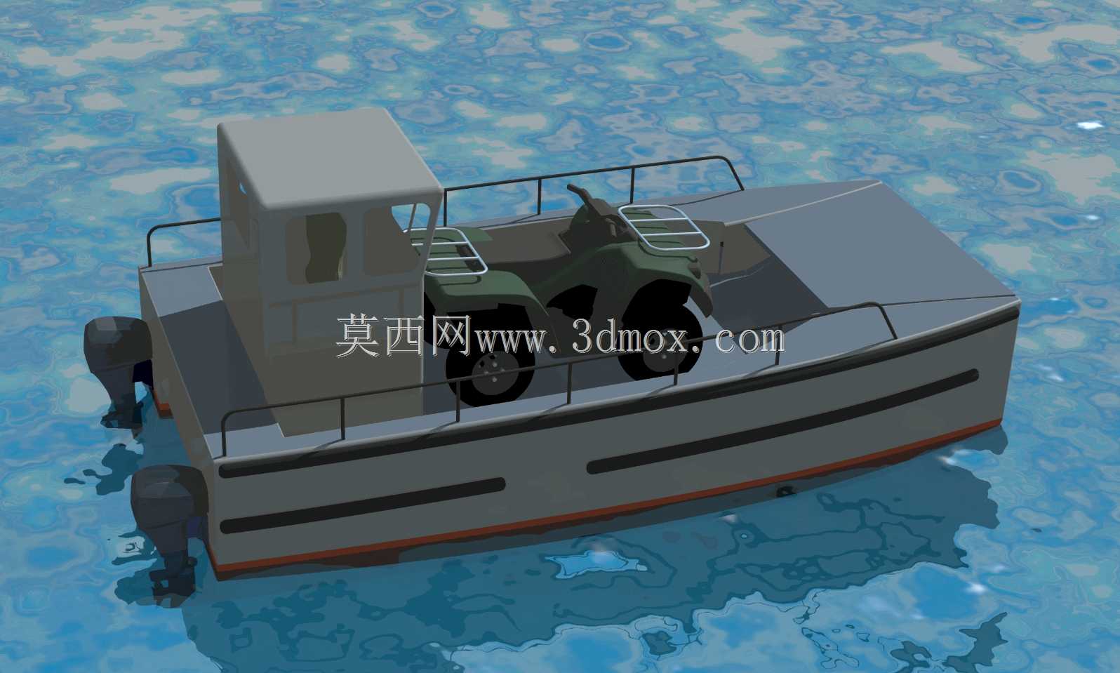 公用电力双体船