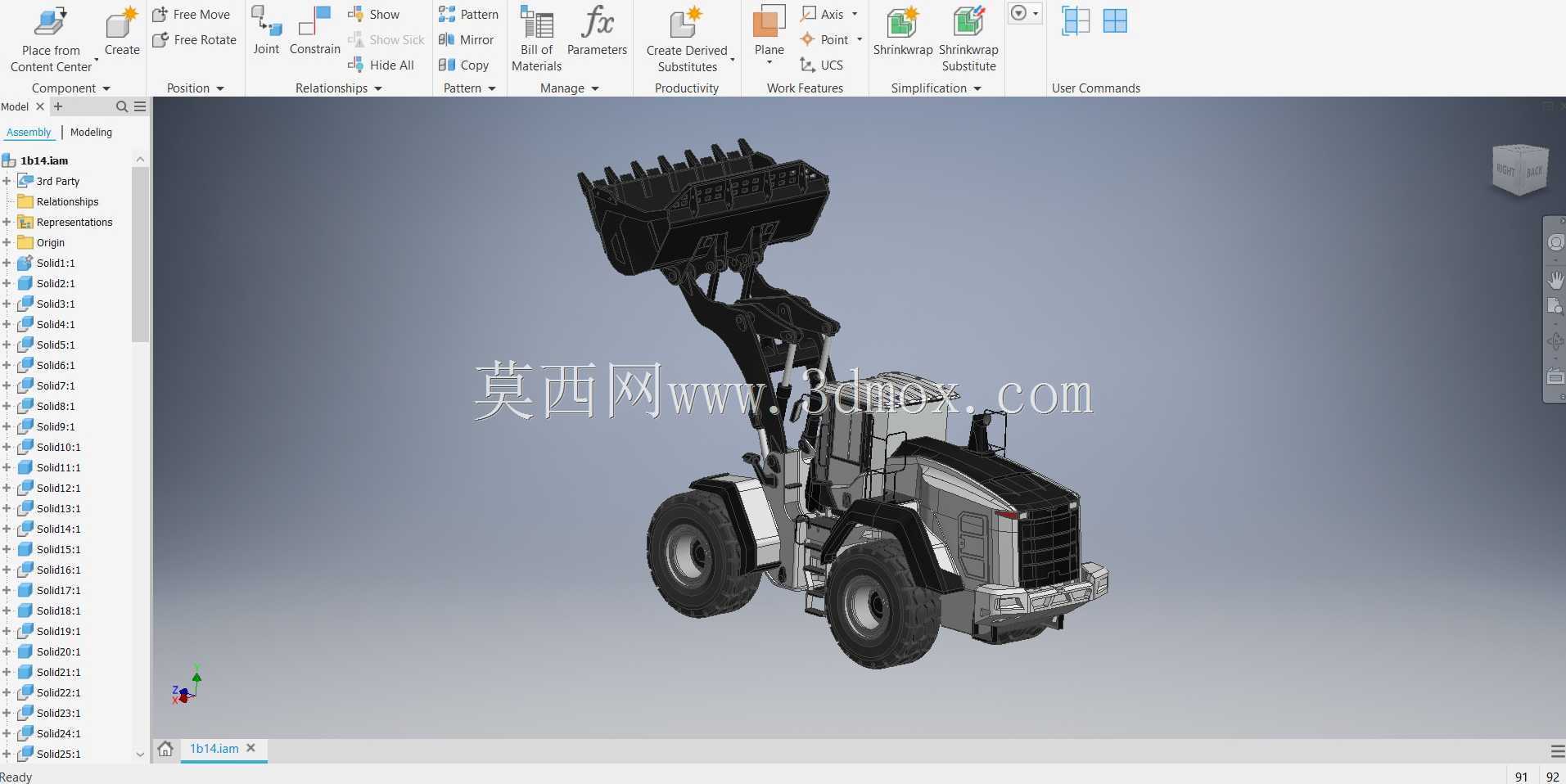 Hidromek 640 Design/HMK 640��ʽװ�ػ�/��֬��ӡ/Rc����/3D��ӡ/Solidworks