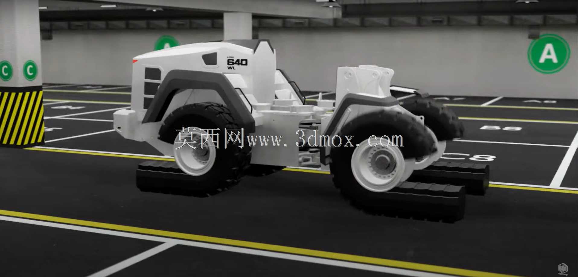 Hidromek 640 Design/HMK 640��ʽװ�ػ�/��֬��ӡ/Rc����/3D��ӡ/Solidworks
