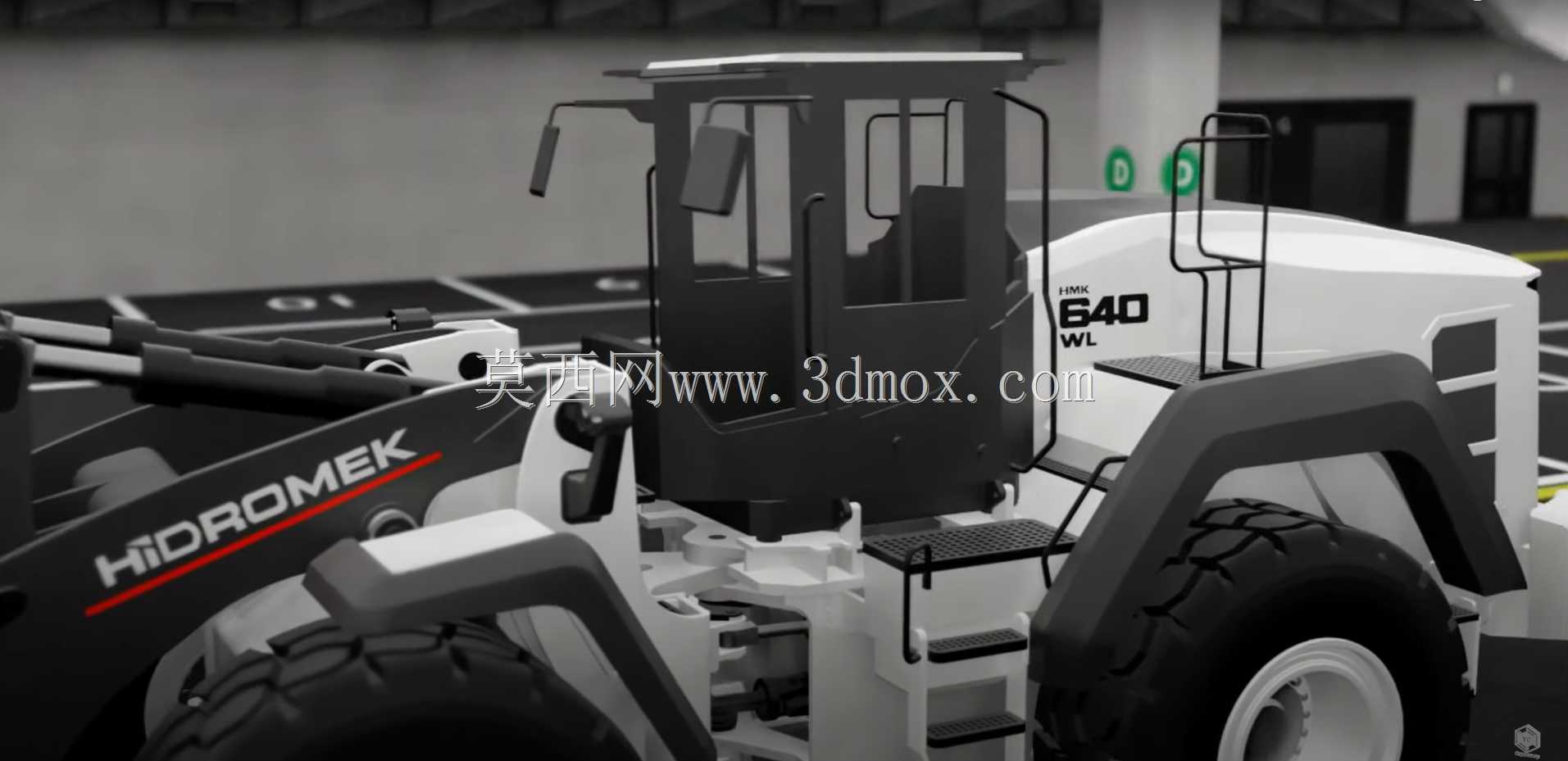 Hidromek 640 Design/HMK 640��ʽװ�ػ�/��֬��ӡ/Rc����/3D��ӡ/Solidworks