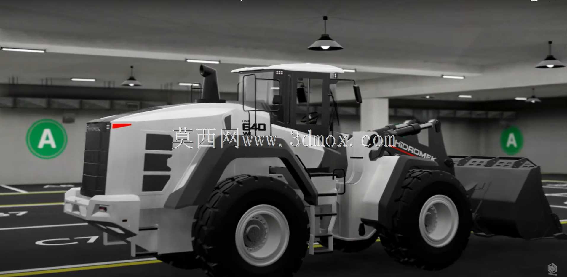 Hidromek 640 Design/HMK 640��ʽװ�ػ�/��֬��ӡ/Rc����/3D��ӡ/Solidworks