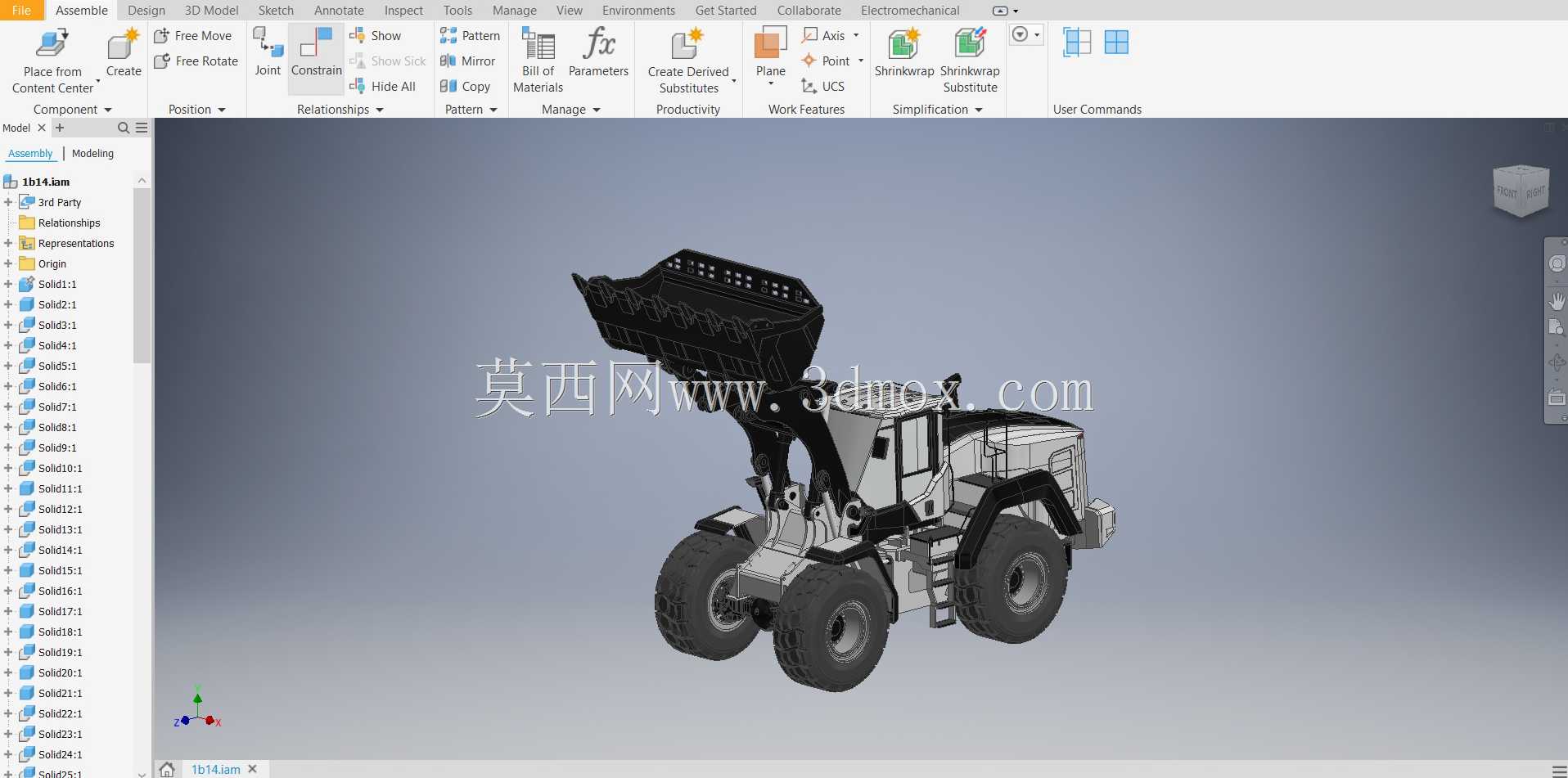 Hidromek 640 Design/HMK 640��ʽװ�ػ�/��֬��ӡ/Rc����/3D��ӡ/Solidworks