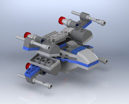Solidworks�е��ָ�X-Wing