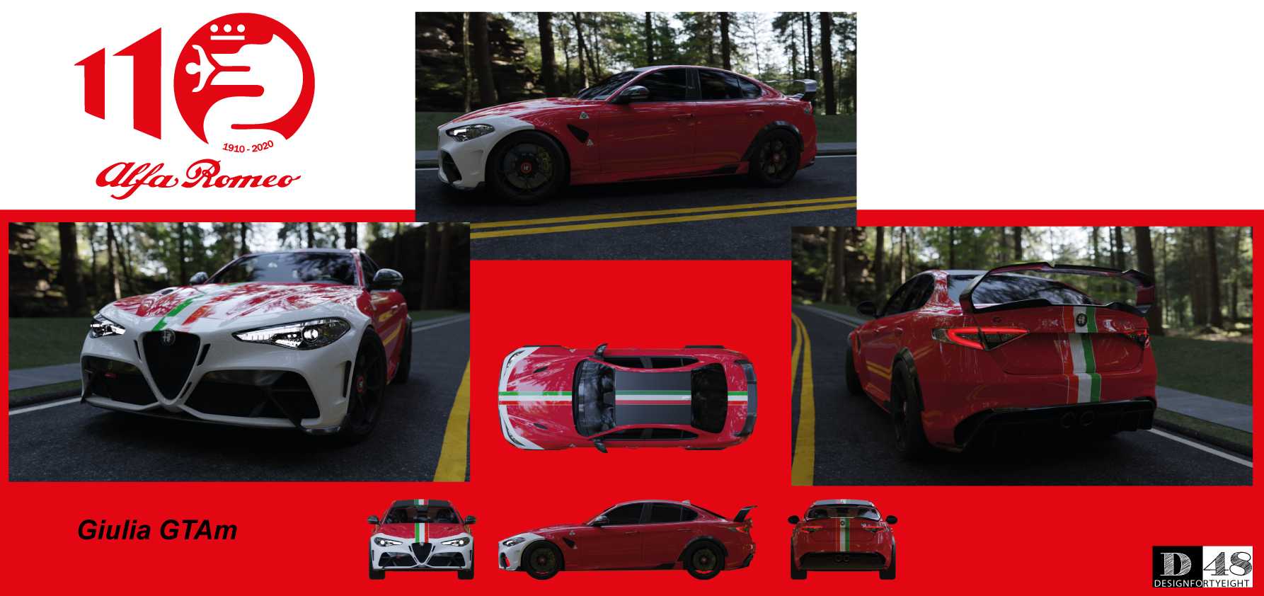 ALFA ROMEO GIULIA GTam 2021