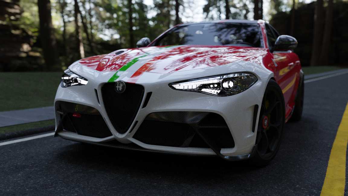 ALFA ROMEO GIULIA GTam 2021