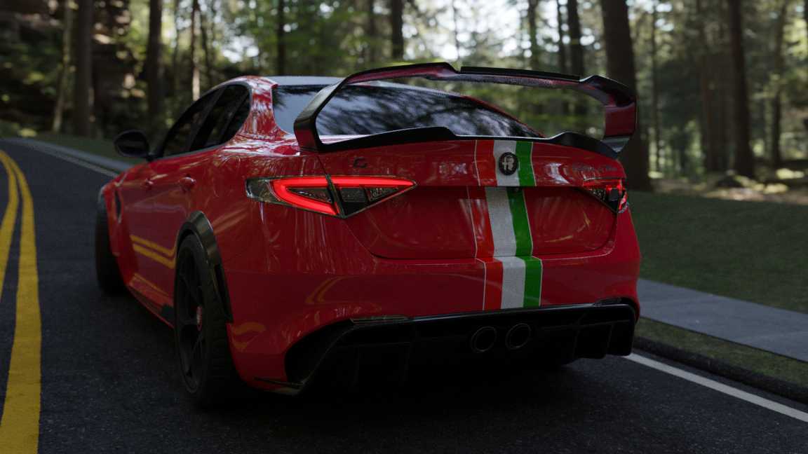 ALFA ROMEO GIULIA GTam 2021