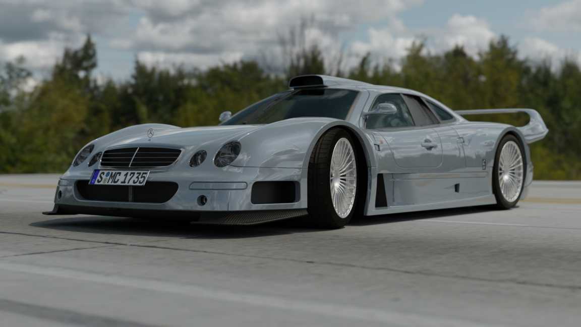 梅赛德斯-奔驰-CLK-GTR-2