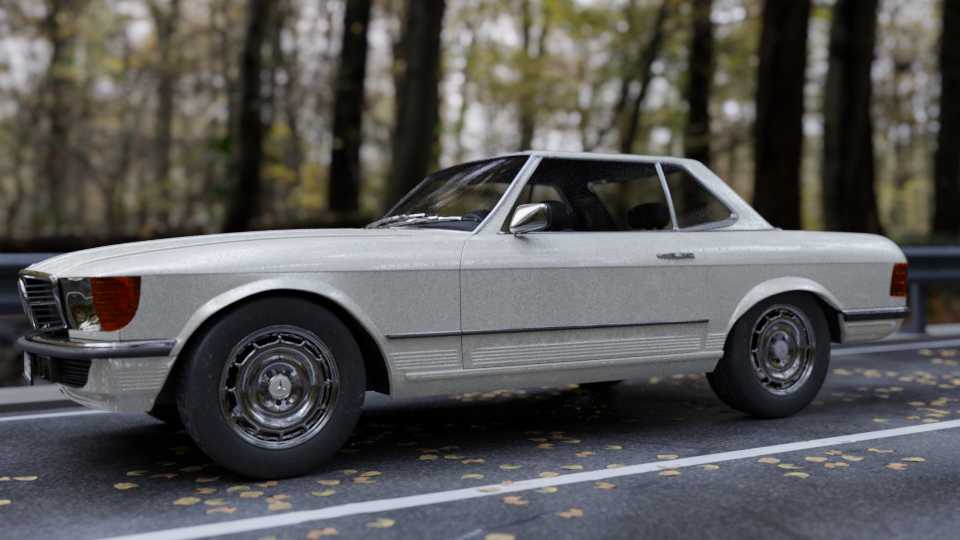 ÷����˹-����SL coupe 1972