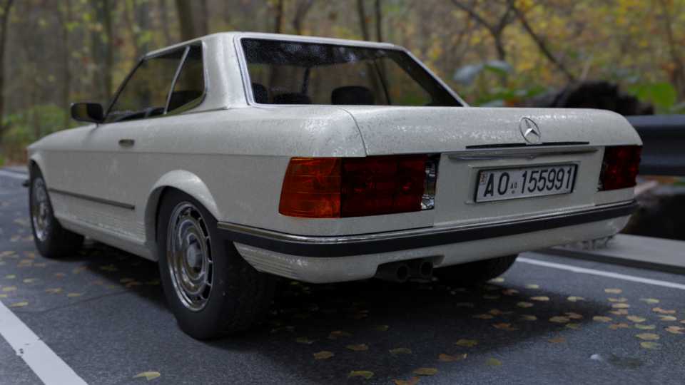 ÷����˹-����SL coupe 1972