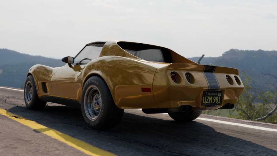 ѩ����Corvette Stingray C3 Coupe 1974