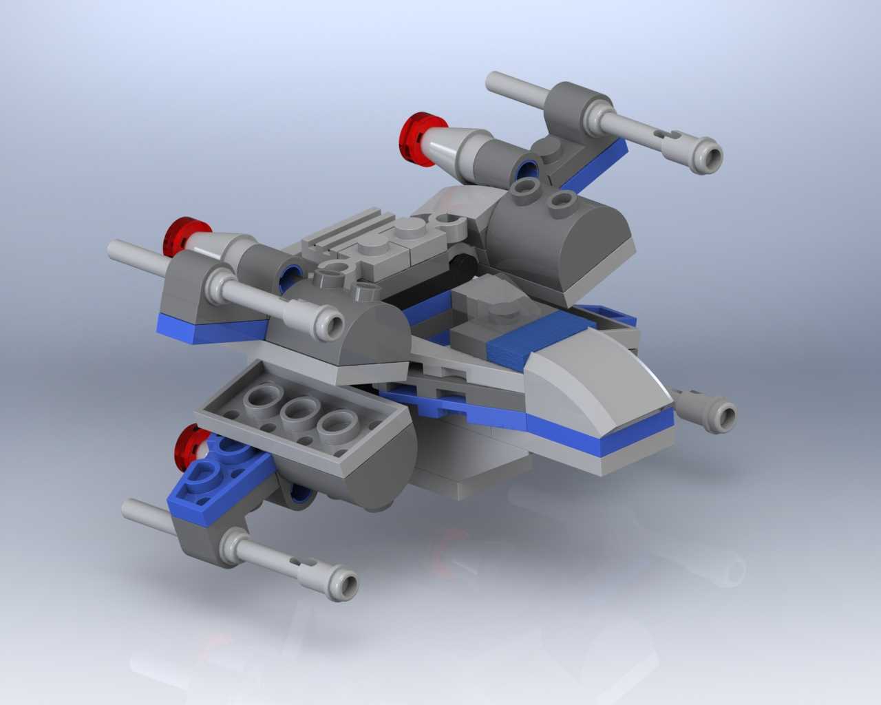 Solidworks�е��ָ�X-Wing