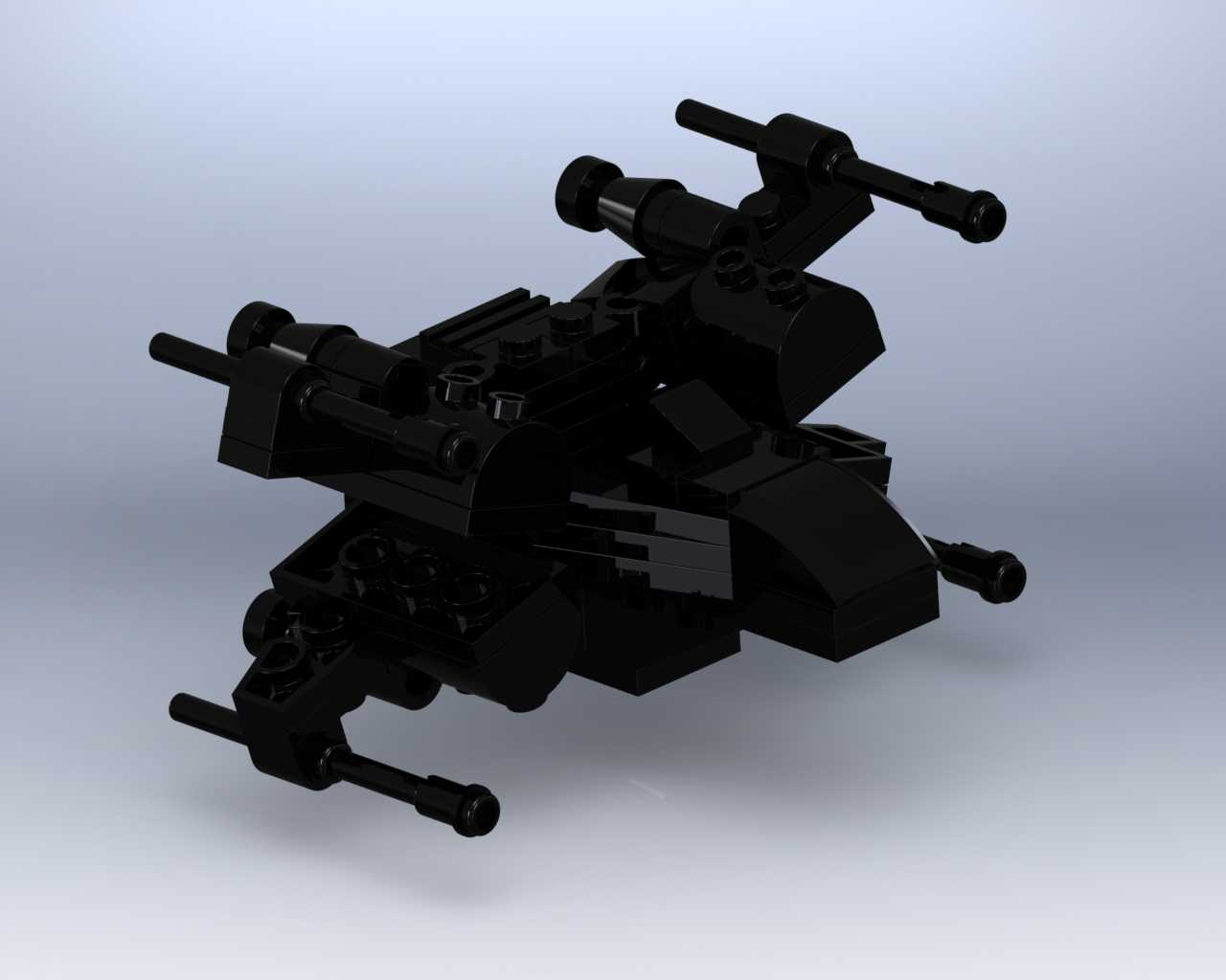Solidworks�е��ָ�X-Wing
