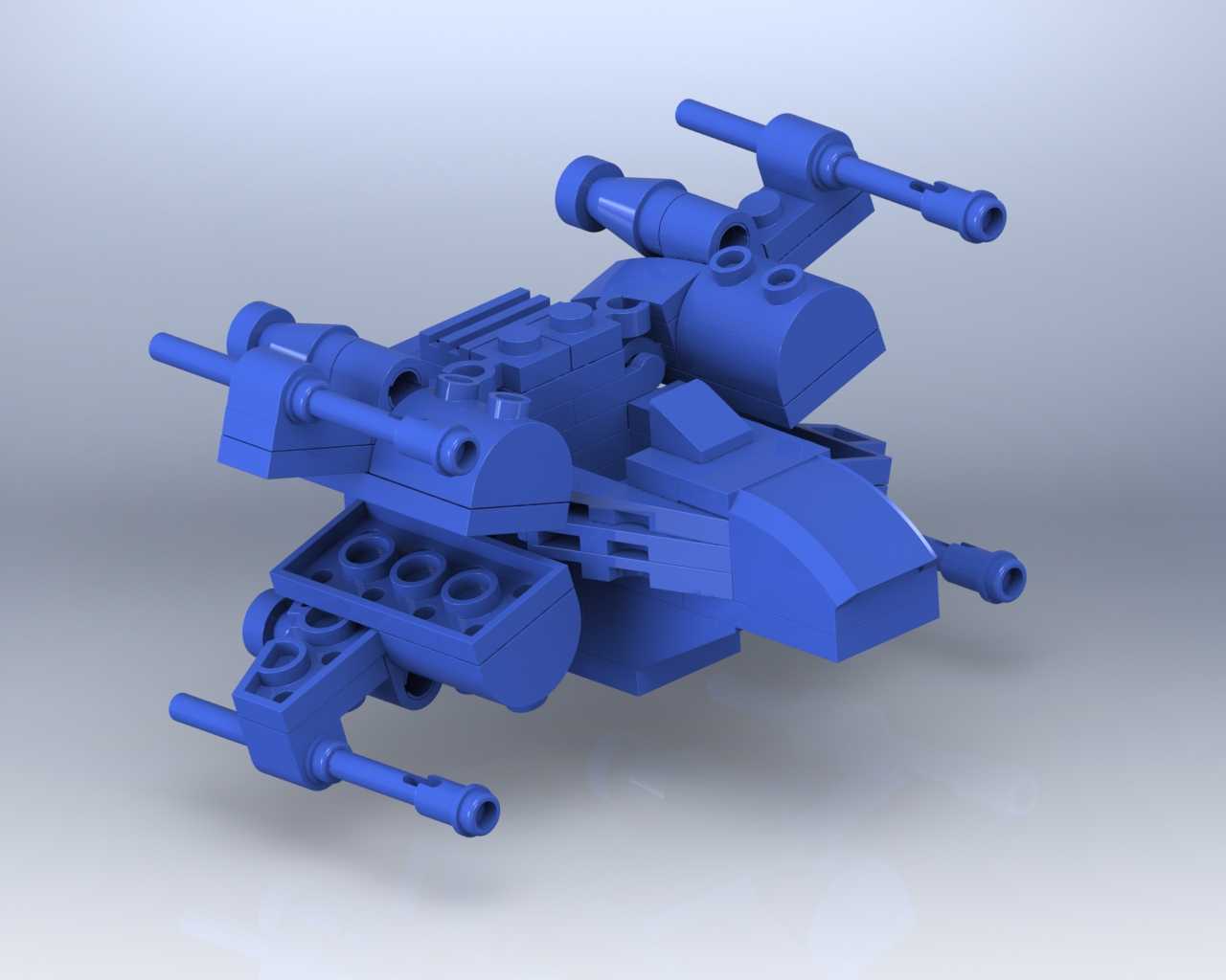Solidworks�е��ָ�X-Wing
