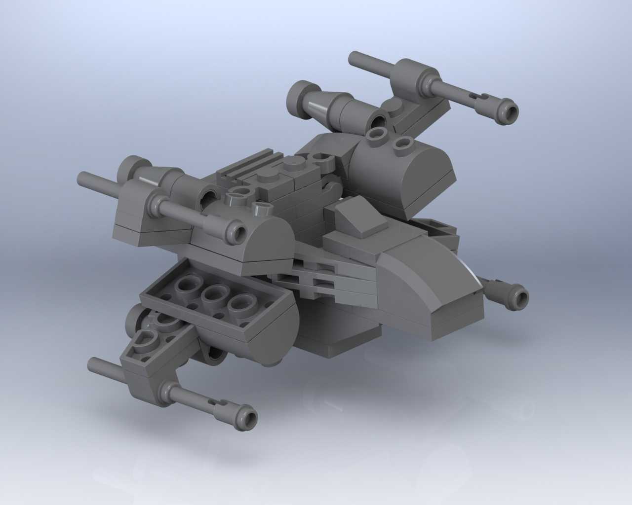 Solidworks�е��ָ�X-Wing
