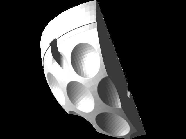 Vex Change Up 3d可打印球(十分之一)