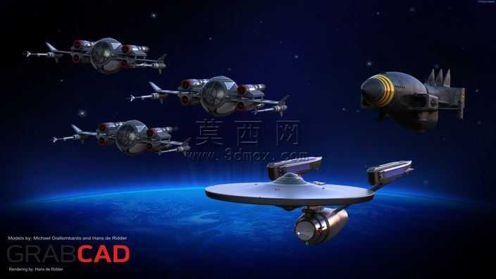 企业1701A和巡逻的巨人