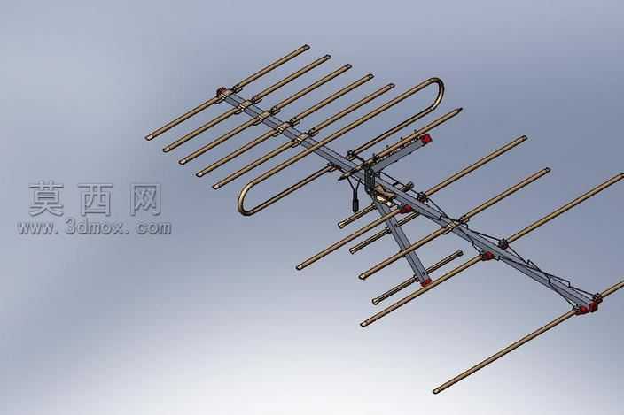 天线VHFUHF亚硅24管元素和偶极子