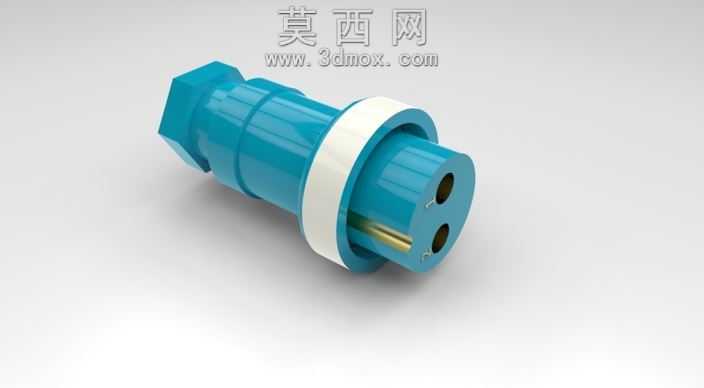 回合2杆男性连接器