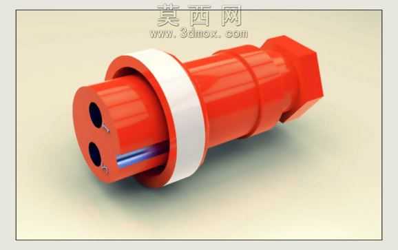 回合2杆男性连接器