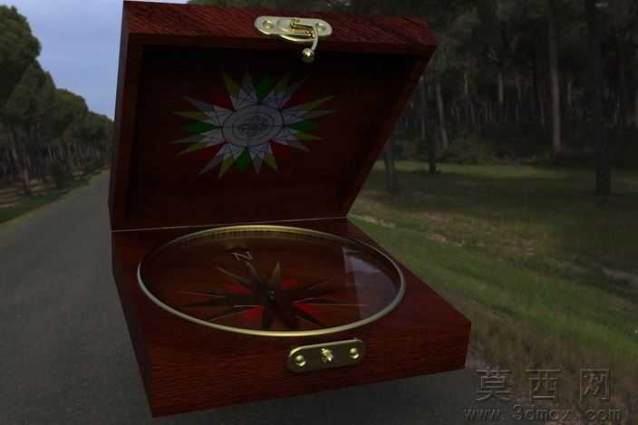 CompassinJewelryBox