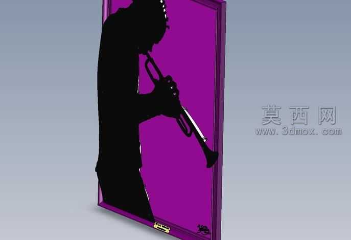 Silhouette-TrumpetPlayer
