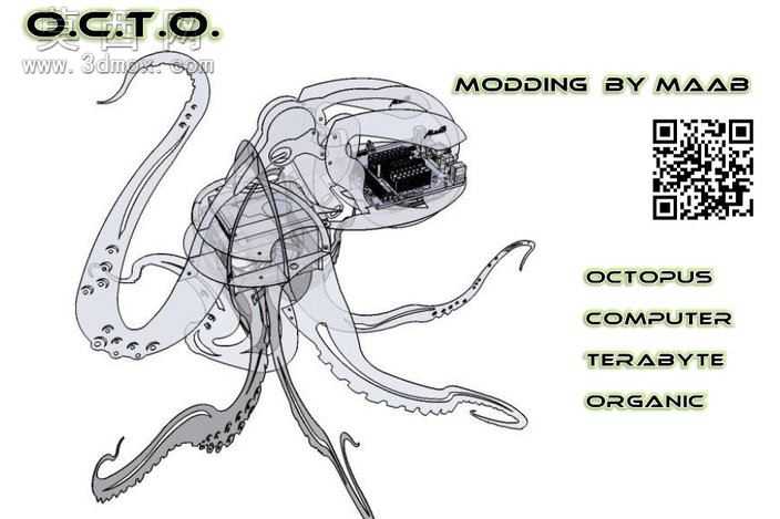 OCTO-八达通计算机Terabyte有机