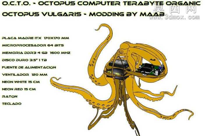 OCTO-八达通计算机Terabyte有机
