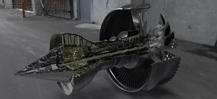 快捷键3D渲染竞争的遄达1000年发动机引擎