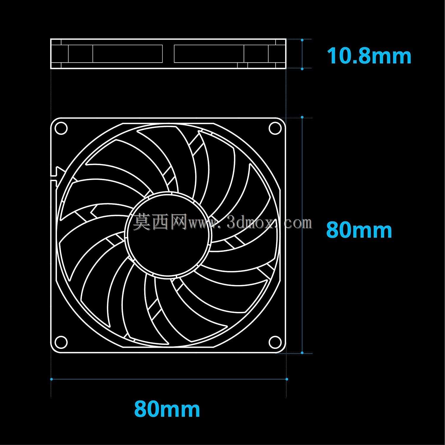 80mm PWM���ȣ����ͣ�����