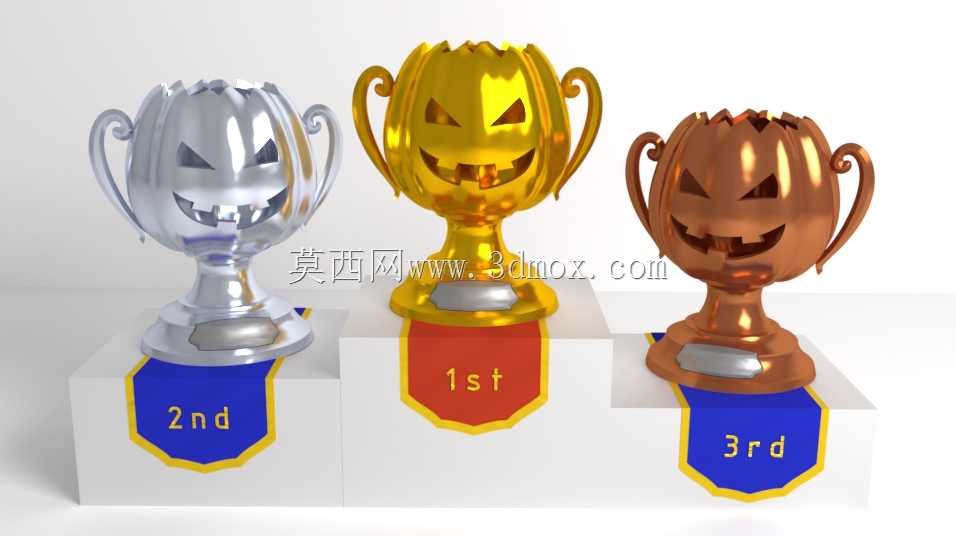 南瓜雕刻比赛奖杯