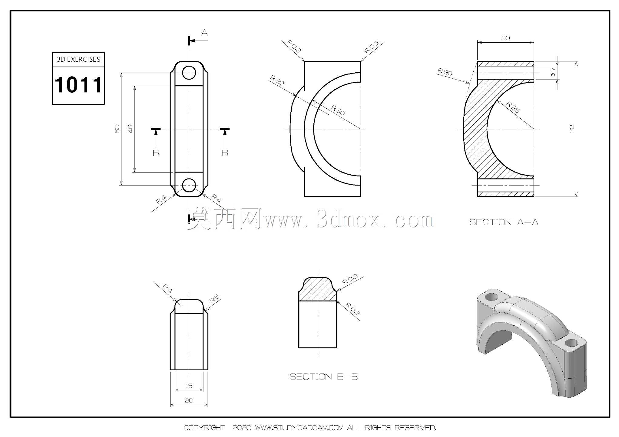 3D CAD��ϰ1011