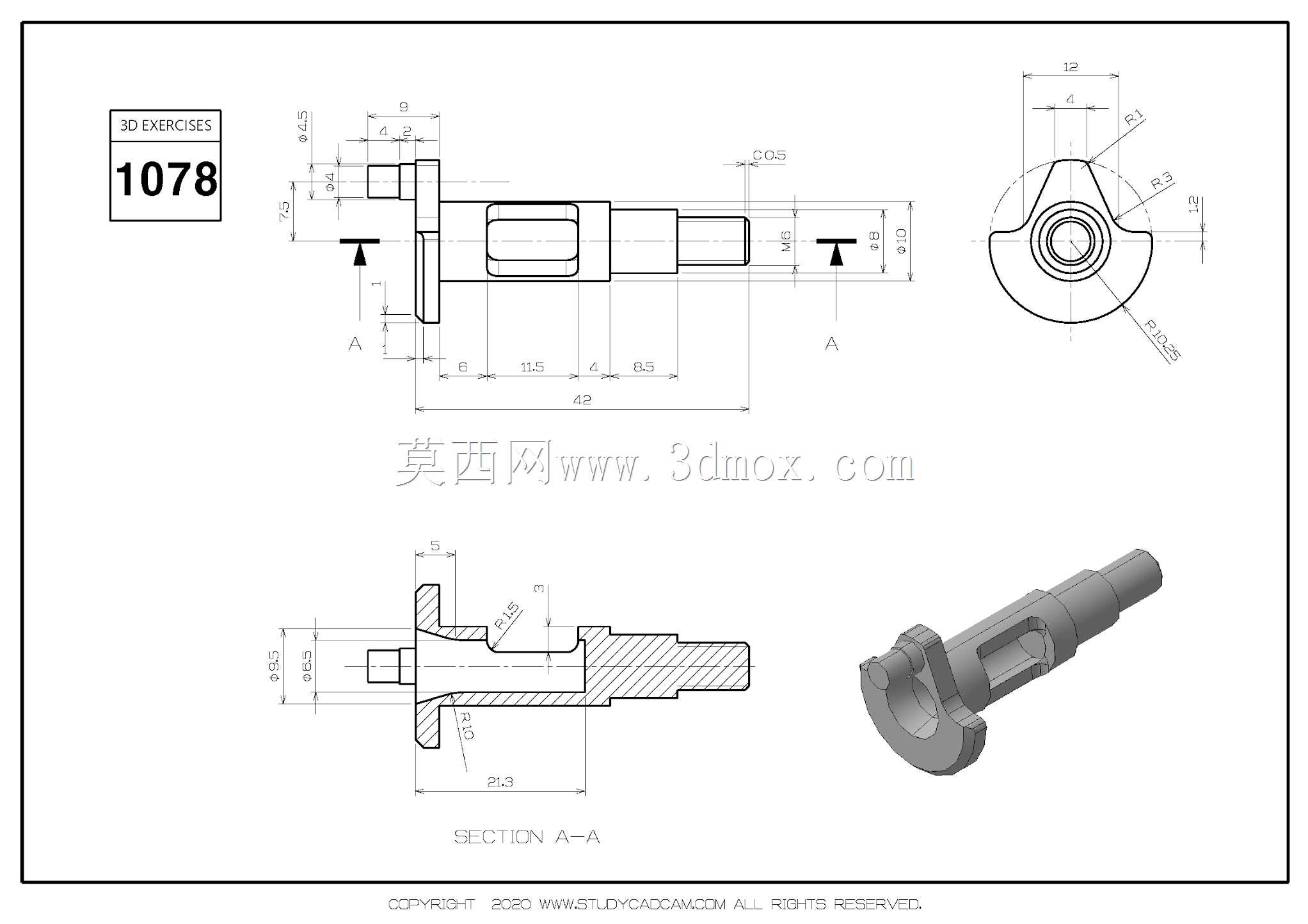 3D CAD��ϰ1078