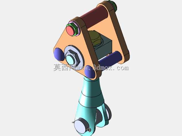 带开口spelter插座的Chrane。