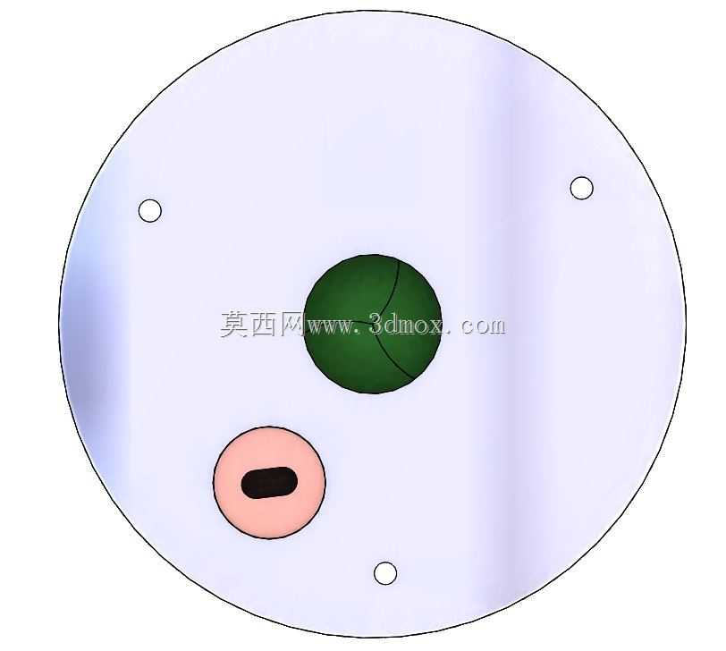 3DP3BLROD10A用于3d打印的光圈机构